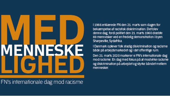 FN's internationale dag mod racisme 21.03.20